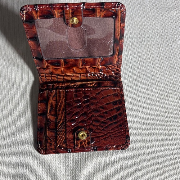 BRAHIM Ady Pecan Melbourne leather mini suri wallet - Picture 8 of 9
